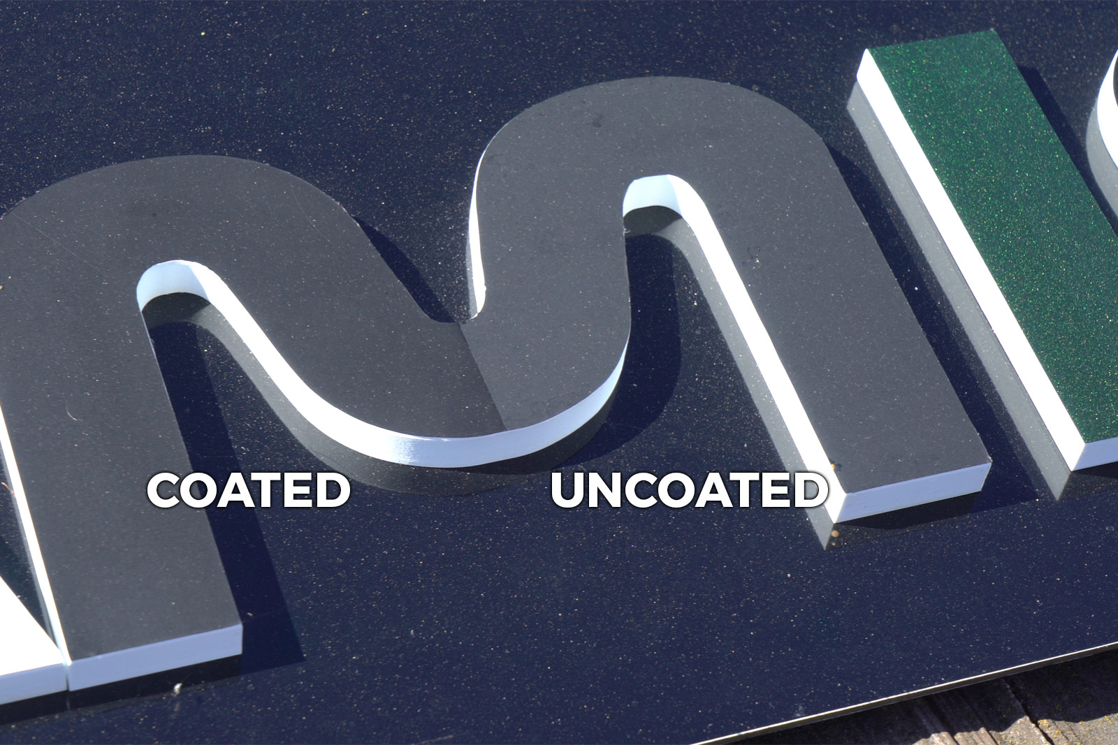 Ceramic Pro Vinyl Sign Coating Protection