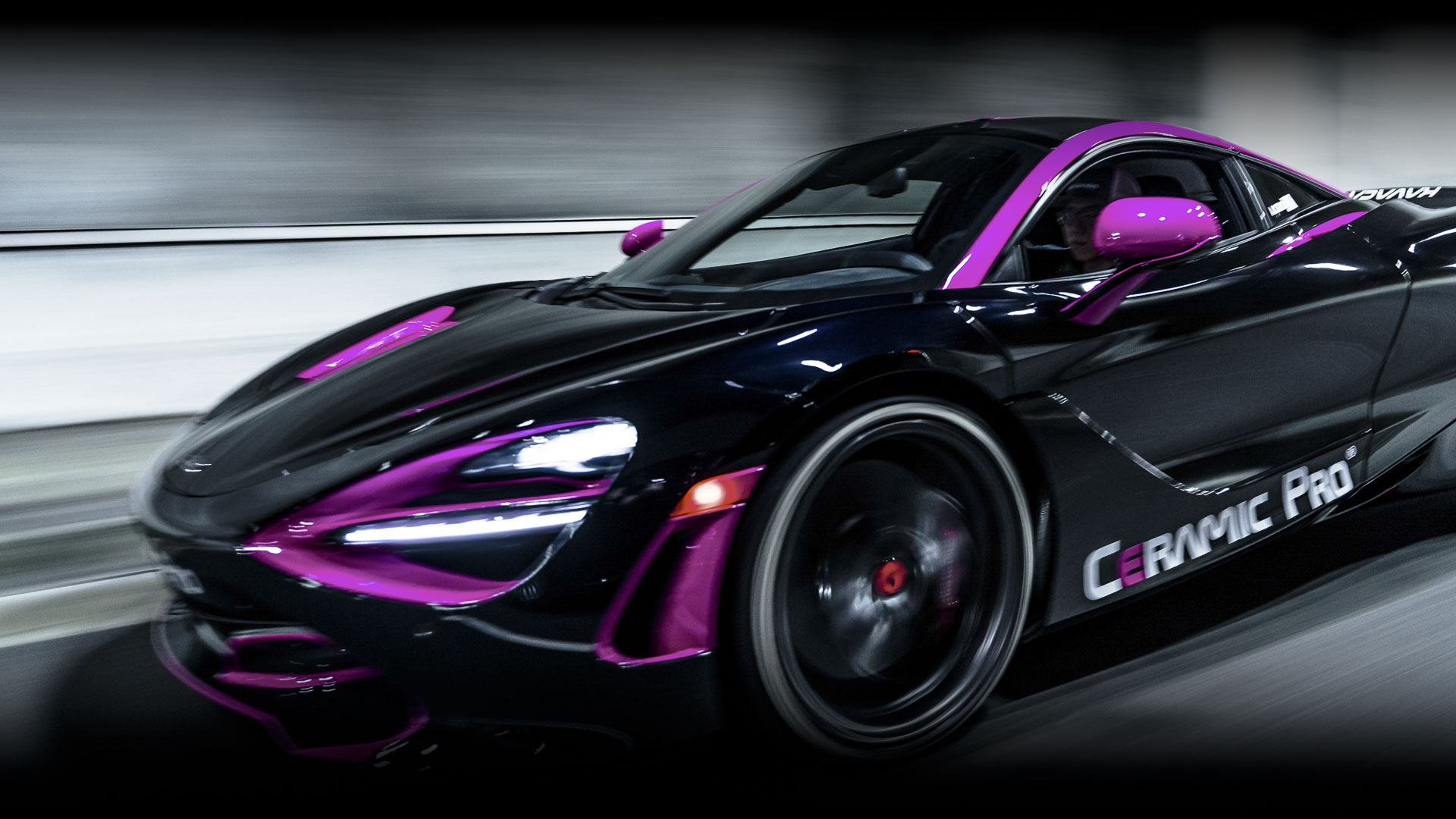 Ceramic Pro McLaren 720s Action Photo