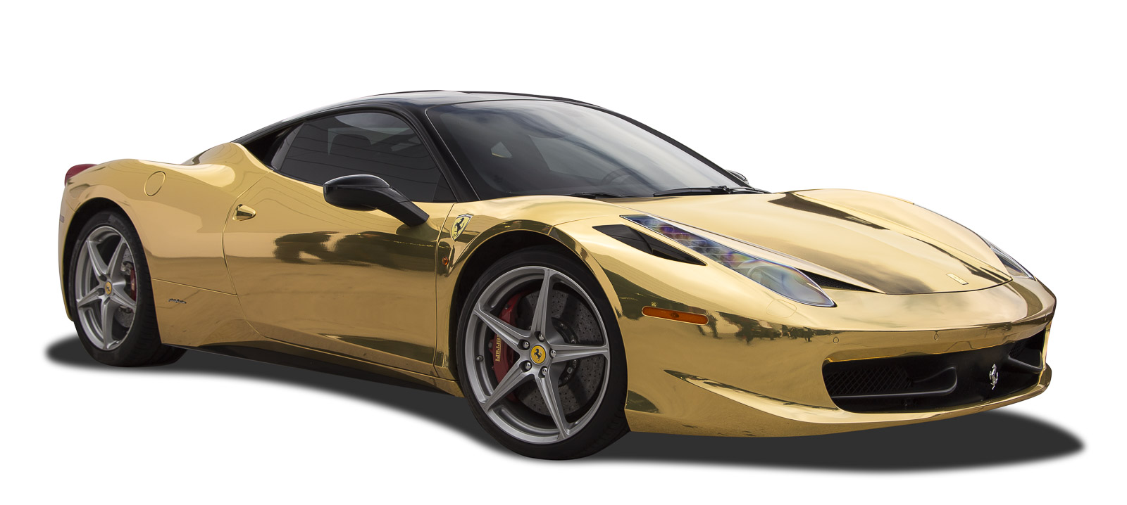 Wrapped Ferrari 458 Italia